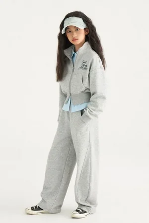 Sweatshirt Set Coat Pants Clothes for Girls of 11 and 12 Years Fashion Outfit From Old 2025 Girl Autumn Winter Boutique Clothing